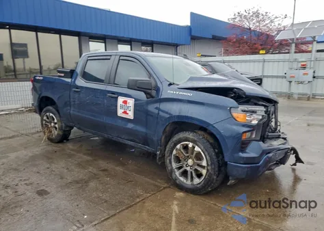 2023 Chevrolet Silverado K1500 Custom из США, поврежденный, VIN 1GCPDBEK7PZ198364